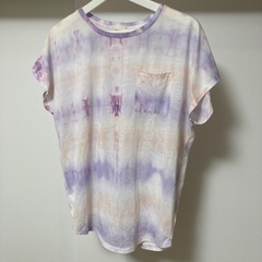 【GU】むら染めTシャツSサイズ