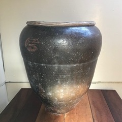 京都の伝統的な壺🏺骨董品