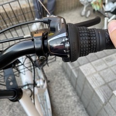 6段ギア付き自転車！ほぼ新品！