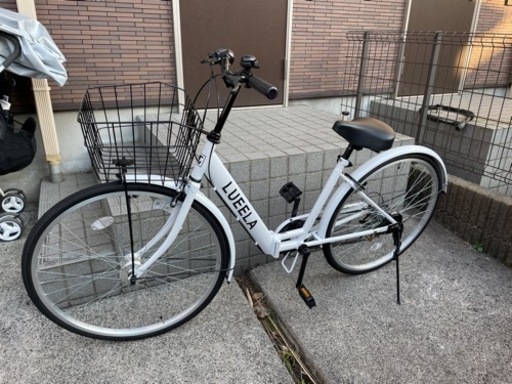 6段ギア付き自転車！ほぼ新品！
