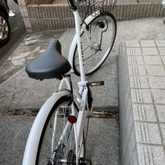 6段ギア付き自転車！ほぼ新品！