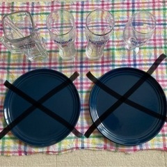 【6/29まで】グラス　ジョッキ　ワイングラス　平皿