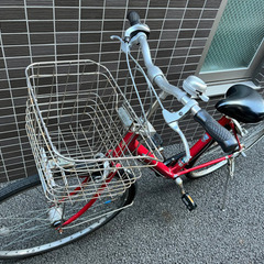 ミヤタ　26インチ　自転車（赤）