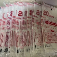 江別市ゴミ袋20リットル10枚入り10袋