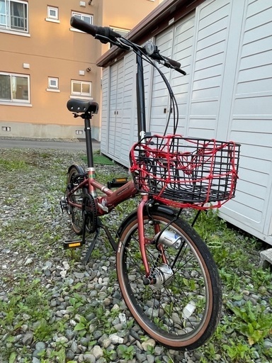 Panasonic折りたたみ中古自転車