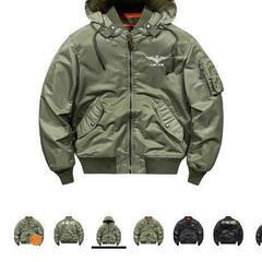 収納式フード】 中綿タイプMA-1フライトジャケット