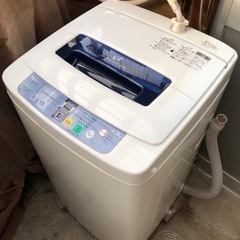 ハイアールエアドライ　洗濯機　4.2kg　【中古】