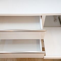 横幅100㎝ キッチンボード 3枚扉 耐震ロック扉 ソフトクローズ 