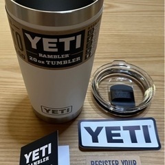 YETI 新品！ホワイト20oz