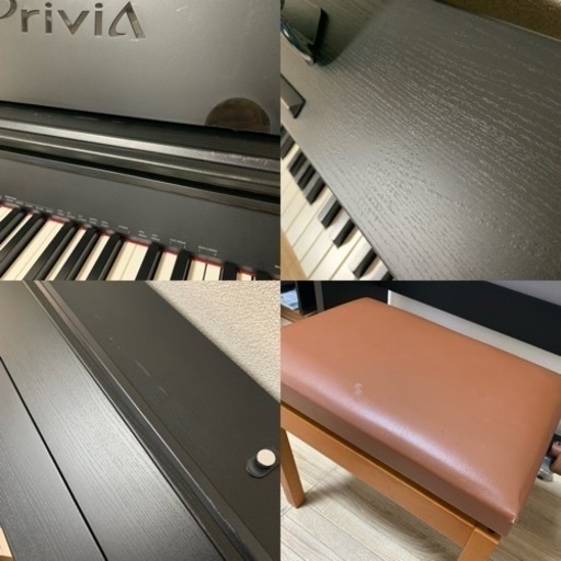 CASIO Privia PX-750BK 2014年製 電子ピアノ イスはオマケです