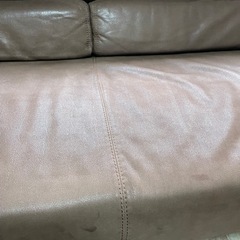 カンディハウス CONDEHOUSE / JAPAN BOLS 総革張り 2シーターソファ