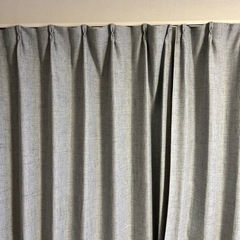 ニトリ　裏地付き遮光カーテン　遮熱・遮像レースカーテンの画像
