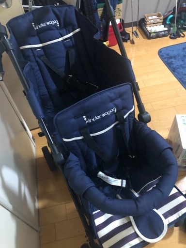2人乗りベビーカー　キンダーワゴン