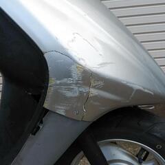 ヤマハ　Jog  実働車　実際　観られてからの　購入して下さい　カール割れあります！走るのには問題ありません