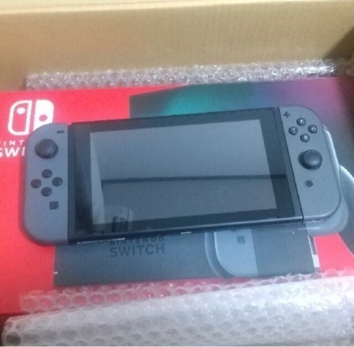 【美品】Nintendo Switch Joy-Com(L)/(R) グレー本体