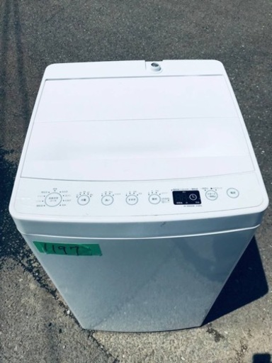 ①✨2020年製✨1197番 TAG label✨全自動電気洗濯機✨AT-WM45B‼️