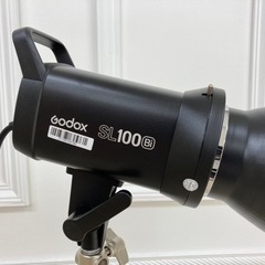 GODOX SL100Bi ステンレススタンド付き　美品　照明器...