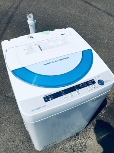 ①♦️EJ1205番SHARP全自動電気洗濯機