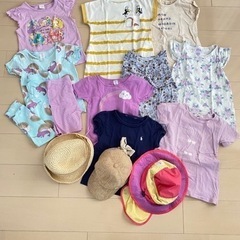 女の子用子供服&帽子　5T〜120サイズ