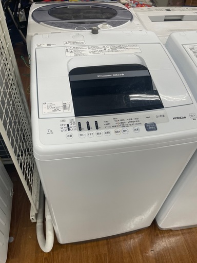 HITACHI 7.0kg全自動洗濯機　NWー70E 2020年製製