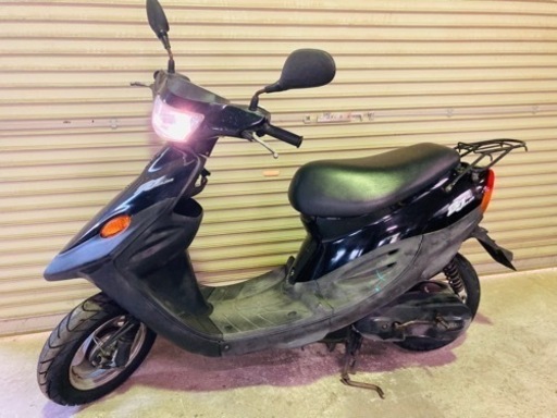 【売約済】実働 前後タイヤ新品 ヤマハ SA24J BASIC JOG ジョグ 原付 スクーター リアキャリア付き