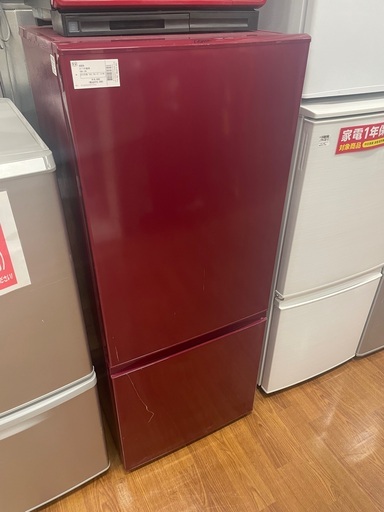 アクア　 2ドア冷蔵庫　AQRー18H 2019年製　184L