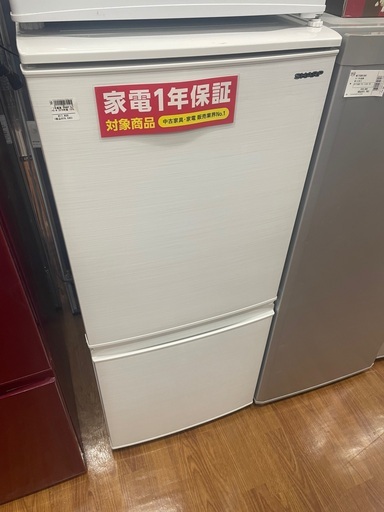 SHARP  2ドア冷蔵庫　SJー14E 2019年製　137L