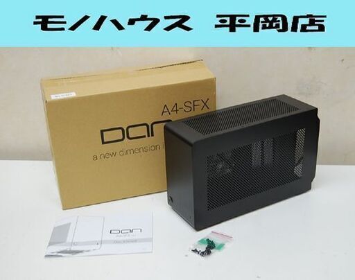 DAN PCケース A4-SFX v4.1 ブラック アルミケース 小型 パソコンケース