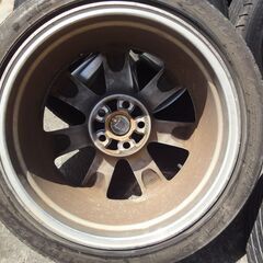 クラウン アスリート 18インチ メッキホイール４本