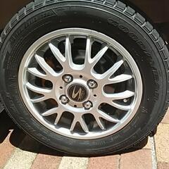 スタッドレスタイヤ ホイール 4本　155/65R13 