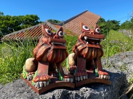 漆喰シーサー