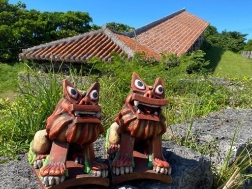 漆喰シーサー