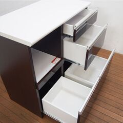 美品】大川家具 KIMURA 木村商事 キッチンカウンター キッチンボード 