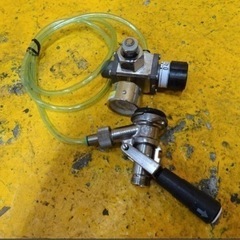 (715-0) ニットク 氷冷式 ビールサーバー コールドプレート ビールヘッド＆ 減圧弁セット アサヒ ディスペンサー サッポロ サントリー 