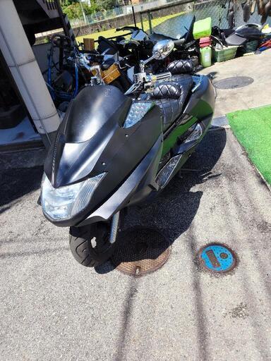 完売、チョップス　マグザム後期　マットブラック　SG21J　綺麗な車両　マジェ　スカブ　フォルツァ