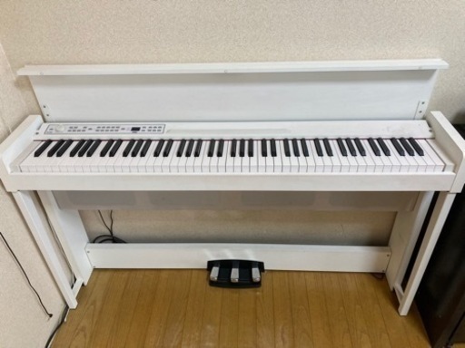 西日本産 KORG 電子ピアノ C1-Air 2017年製 88鍵盤 高さ調整椅子付き 