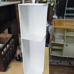 山崎実業　スリムトイレラック　タワー　ホワイト　HW-TW A ...