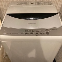 パナソニック縦式洗濯機5kg