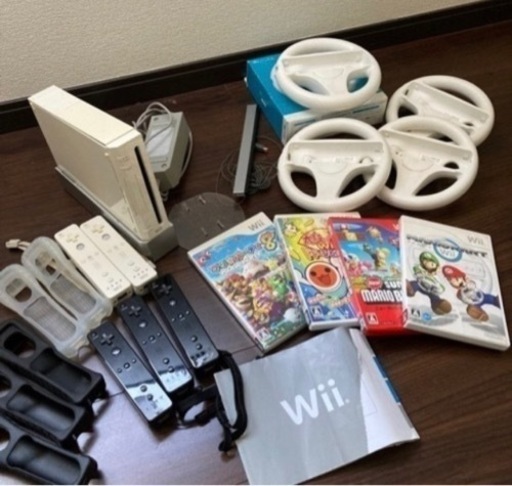 ゲーム本体　Wii ゲームソフト　マリオカート　マリオパーティ
