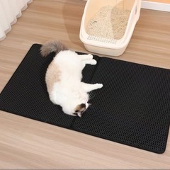 【ネット決済】猫 トイレ用 砂取りマット 猫 110*65cm ...