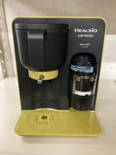 シャープ ヘルシオ(HEALSIO) お茶プレッソ ブラック TE-GS10B リサイクルショップ宮崎屋　佐土原店　22.6.29F