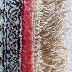 ペルシャ絨毯 シルク 手織り 80×56㎝