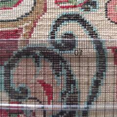 ペルシャ絨毯 シルク 手織り 80×56㎝