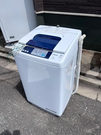 中古▶︎洗濯機　7kg HITACHI 5100円