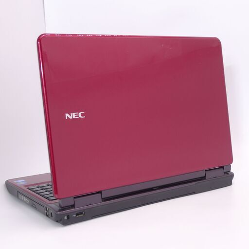 高速SSD Wi-Fi有 16型ワイド 赤色 ノートパソコン NEC PC-LL750WG3KS
