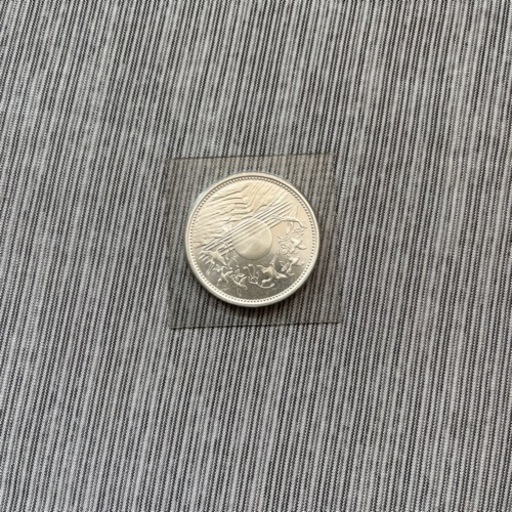 日本国在位60年記念銀貨