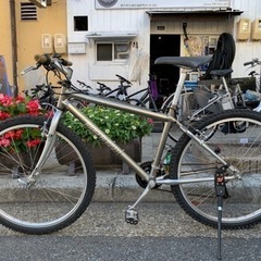 🎏🎏　MTB ２６インチ　シルバー　あまり乗ってない自転車