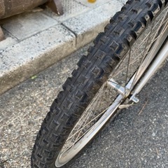 🎏🎏　MTB ２６インチ　シルバー　あまり乗ってない自転車
