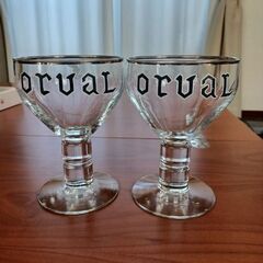 オルヴァル　orvalのロゴ入りグラス　