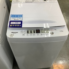Hisense 簡易乾燥機付洗濯機　入荷いたしました！